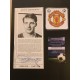 Signed picture of John Doherty the Busby Babe & Manchester United footballer. SORRY SOLD